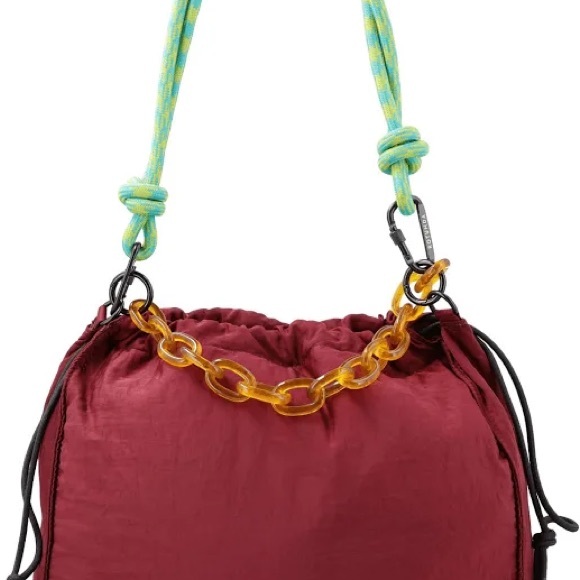 Rotunda Saint Hobo Bag - Bordeaux - Picture 5 of 5